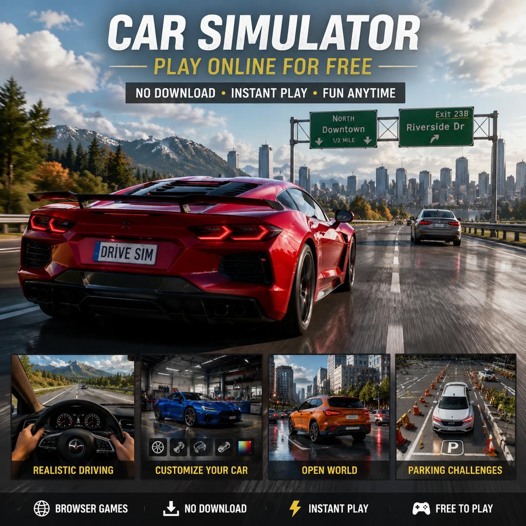 Car Simulator Online Free: What Is the Best Car Simulator?