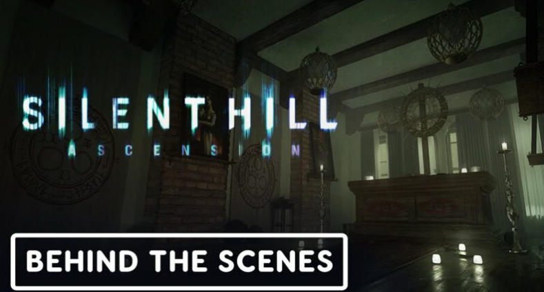 Silent Hill Ascension A cinematic shot of a terrifying monster appearing in the interactive horror experience Silent Hill Ascension.